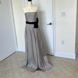 Floor length Halston, dress size, 8.